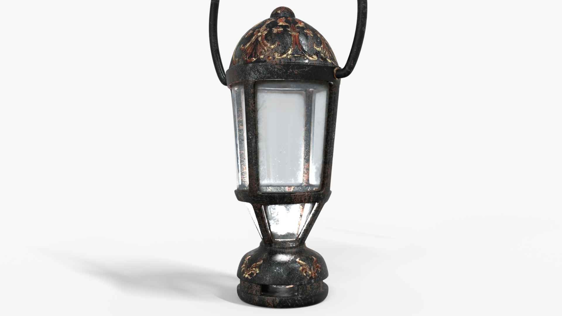 Turk light For christmas Low-poly 3D model_4