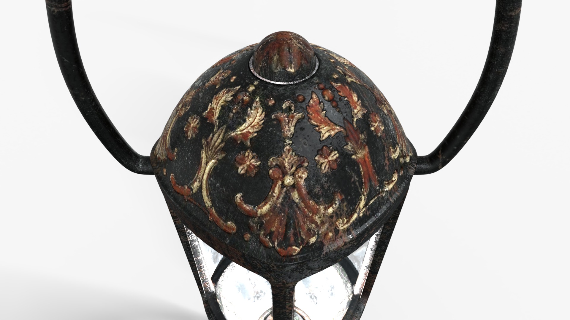 Turk light For christmas Low-poly 3D model_1