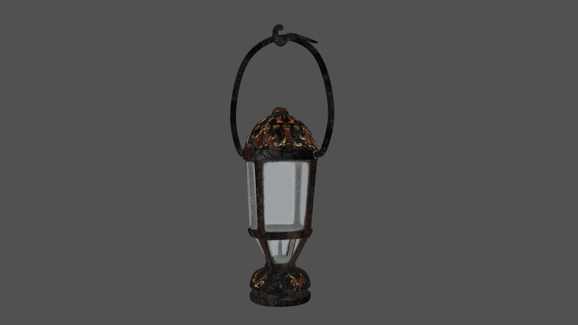 Turk light For christmas Low-poly 3D model_11