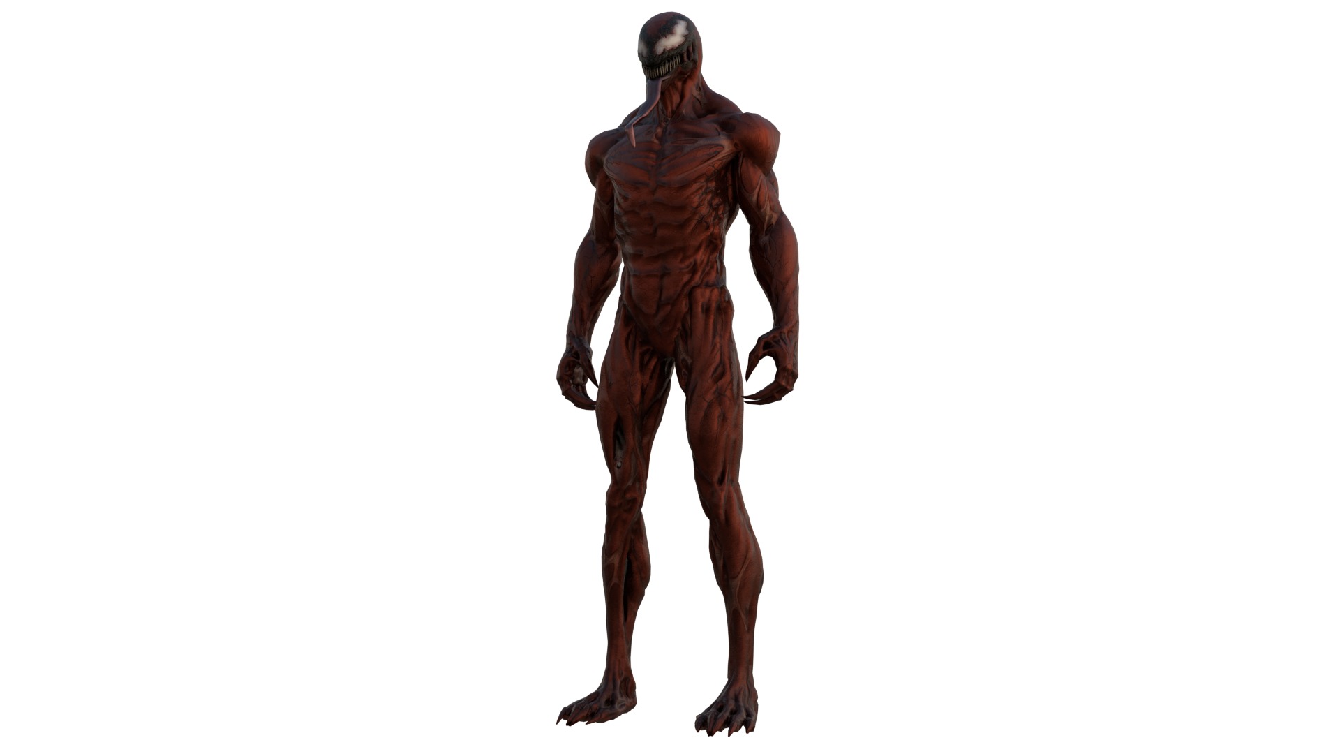 Carnage 3D Model Rigged and Game-Ready Low-poly 3D model_3