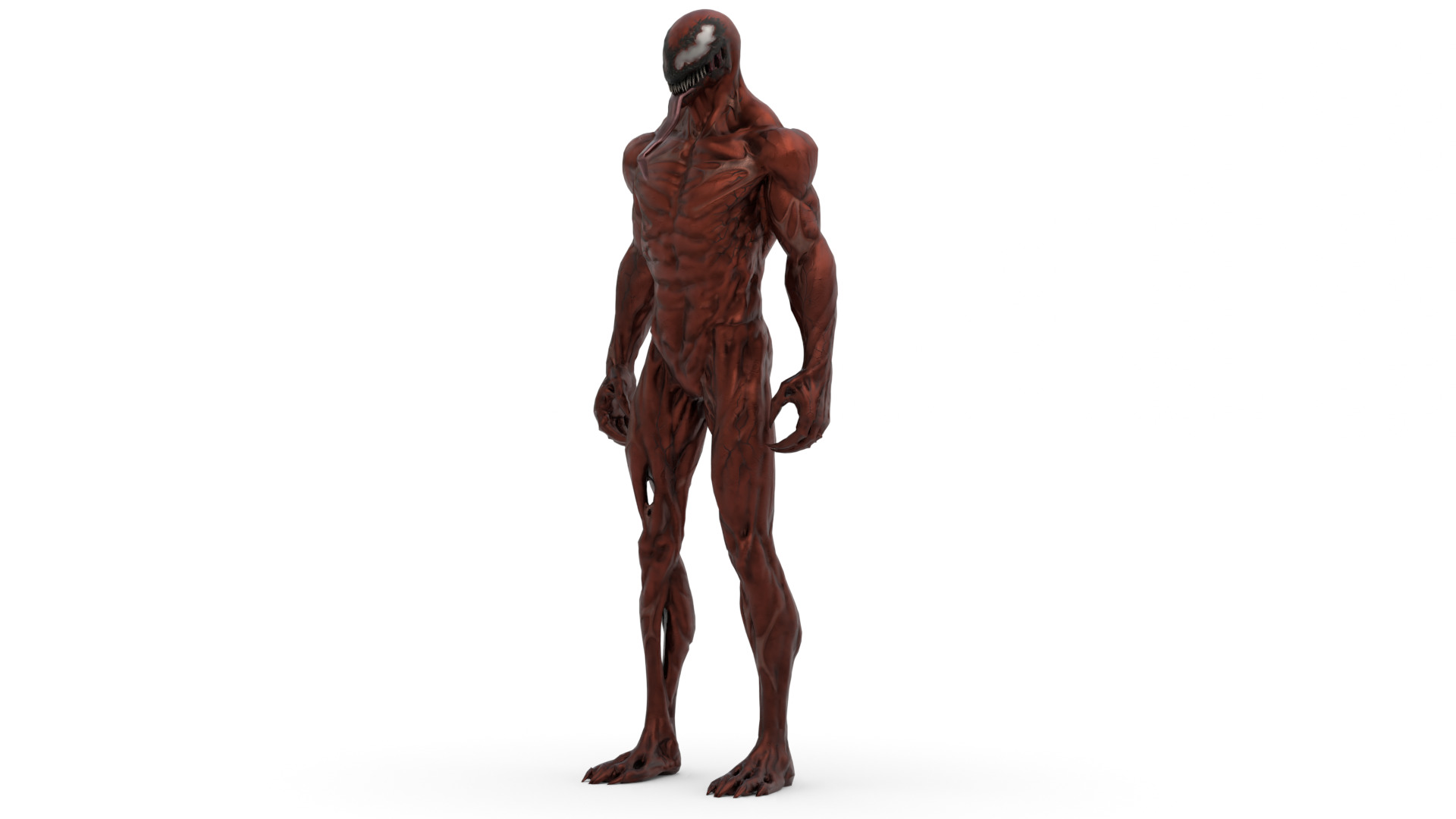 Carnage 3D Model Rigged and Game-Ready Low-poly 3D model_14