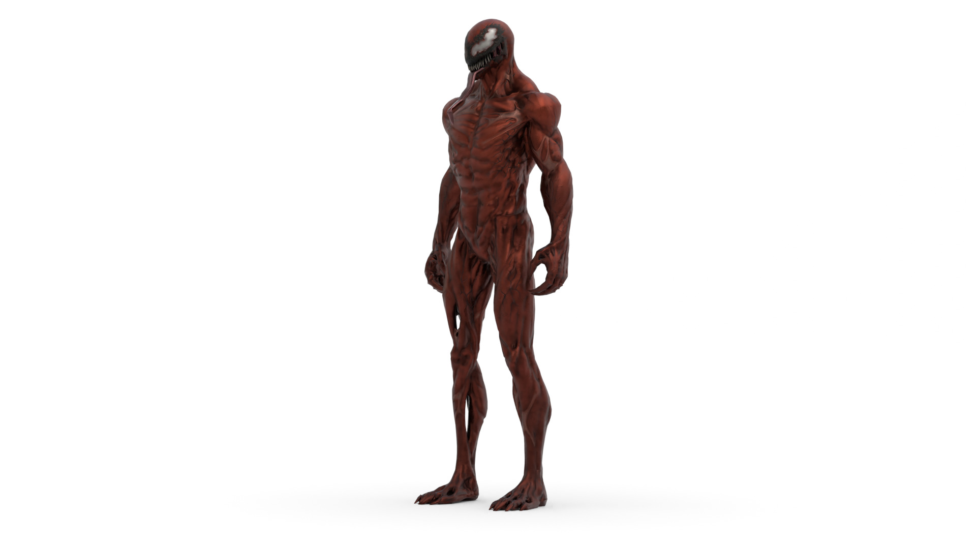 Carnage 3D Model Rigged and Game-Ready Low-poly 3D model_12