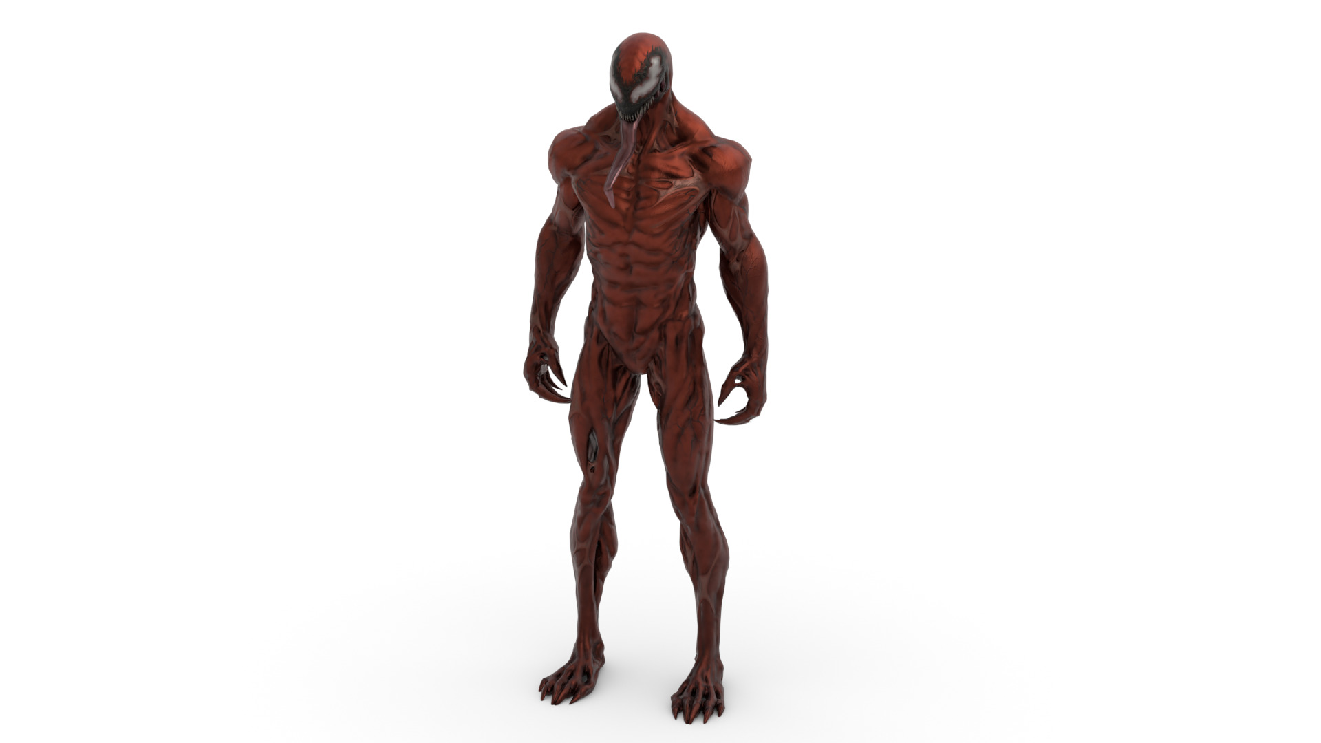 Carnage 3D Model Rigged and Game-Ready Low-poly 3D model_8