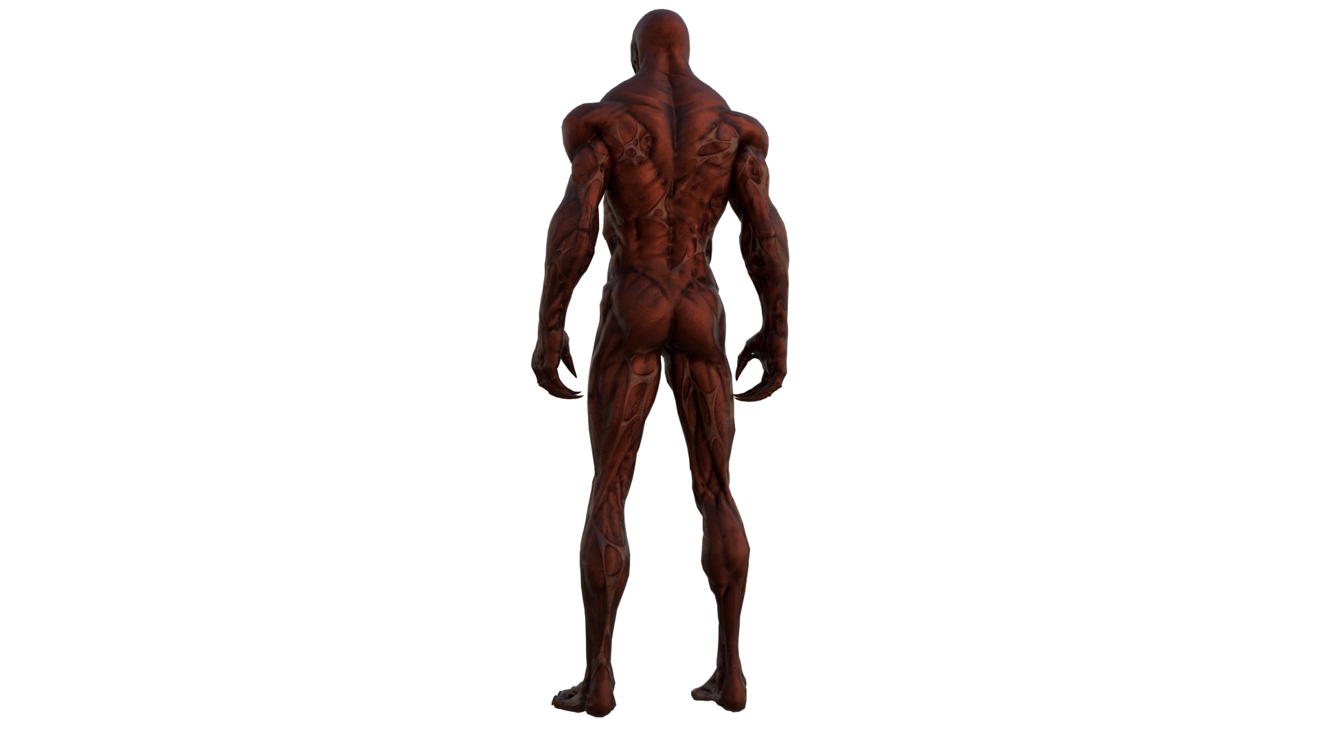 Carnage 3D Model Rigged and Game-Ready Low-poly 3D model_4