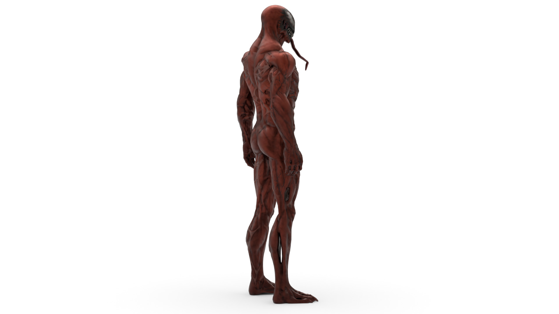 Carnage 3D Model Rigged and Game-Ready Low-poly 3D model_6