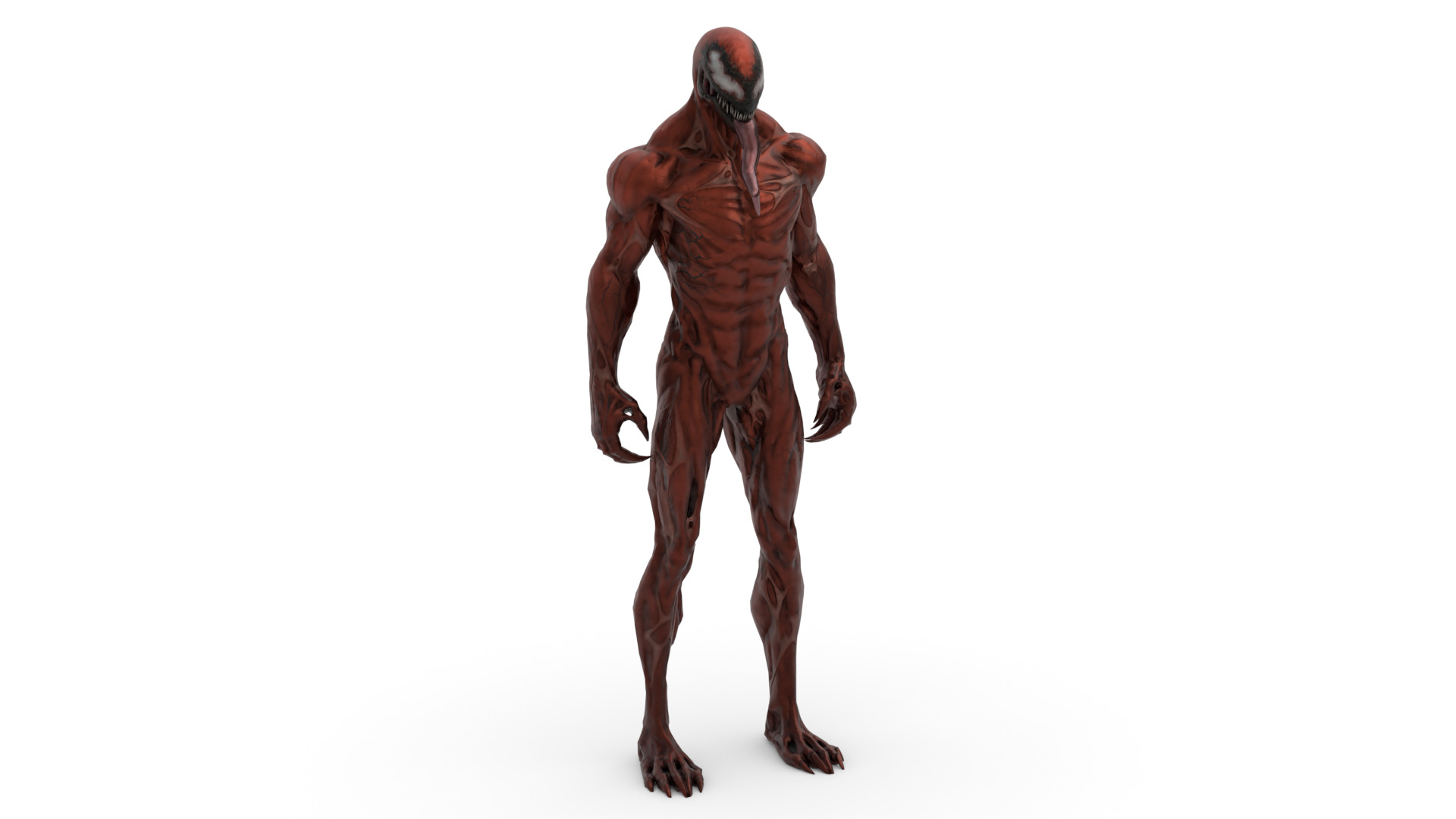 Carnage 3D Model Rigged and Game-Ready Low-poly 3D model_13