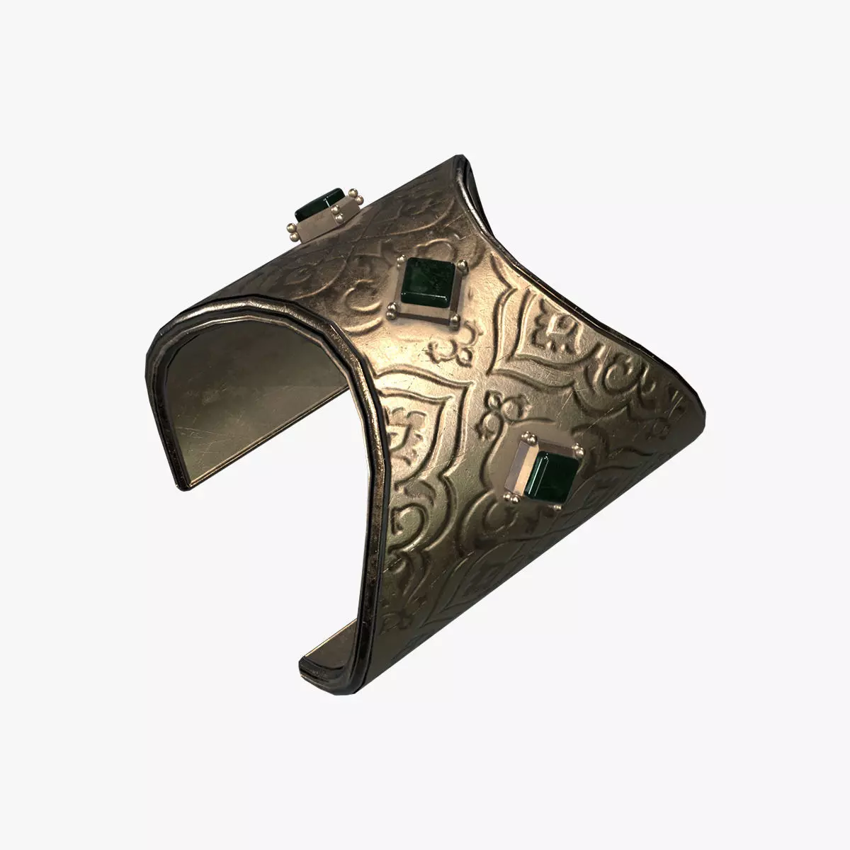 Medieval Bracelet V01 Low-poly 3D model