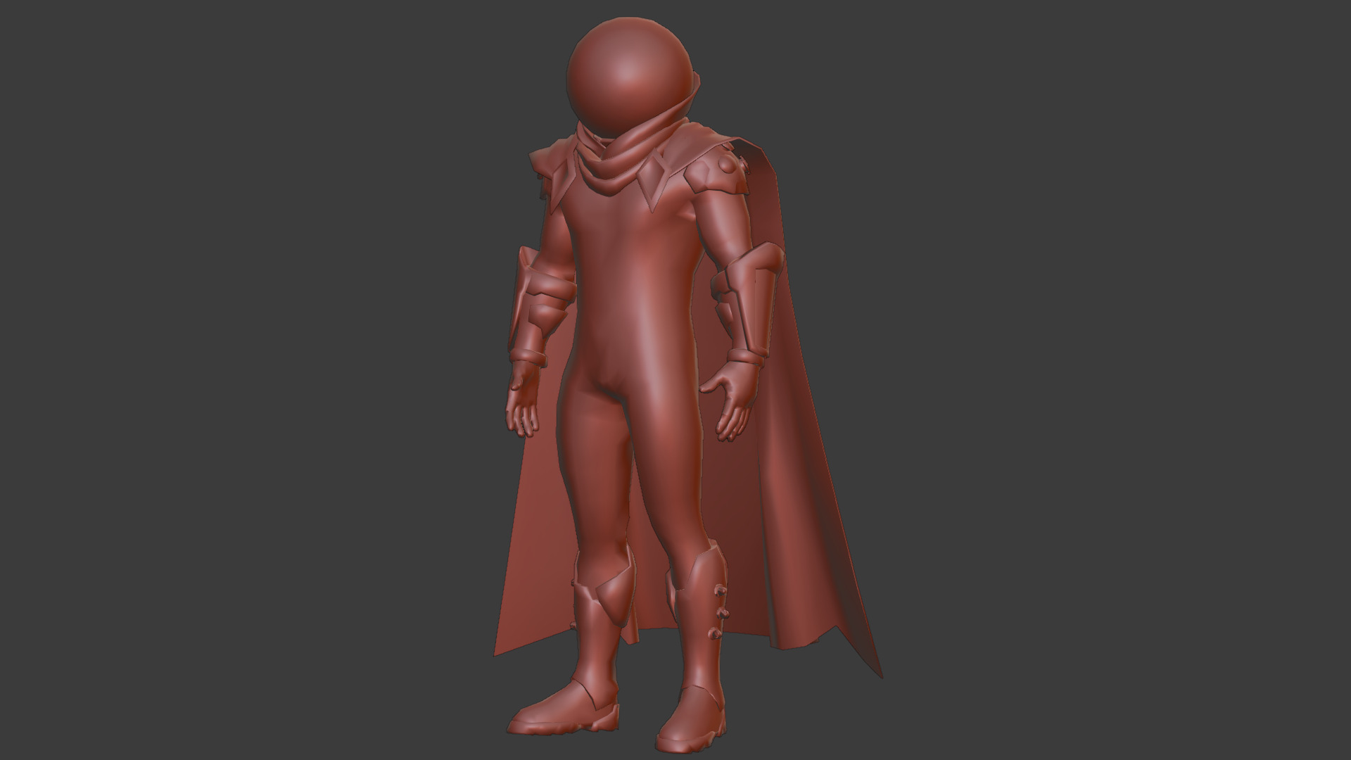 Mysterio 3D Model Rigged Game-Ready Character Low-poly 3D model_15