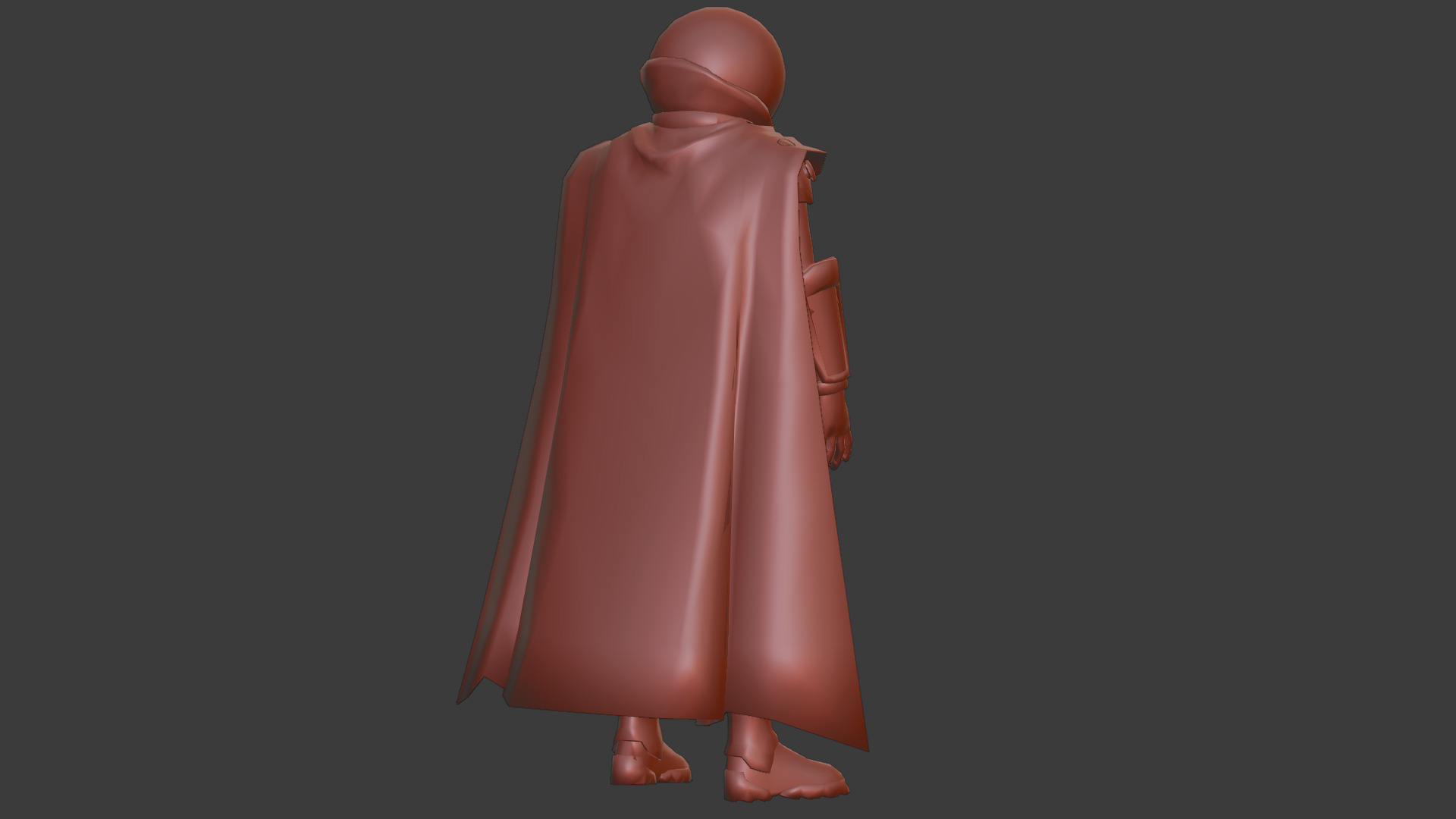 Mysterio 3D Model Rigged Game-Ready Character Low-poly 3D model_19