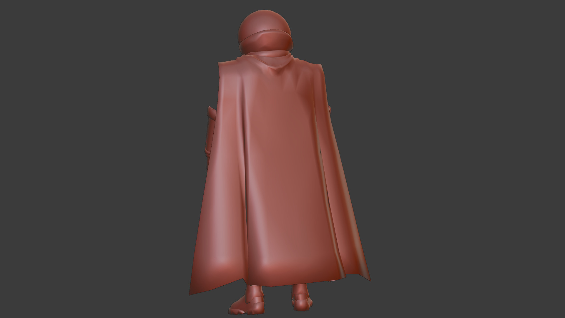 Mysterio 3D Model Rigged Game-Ready Character Low-poly 3D model_16