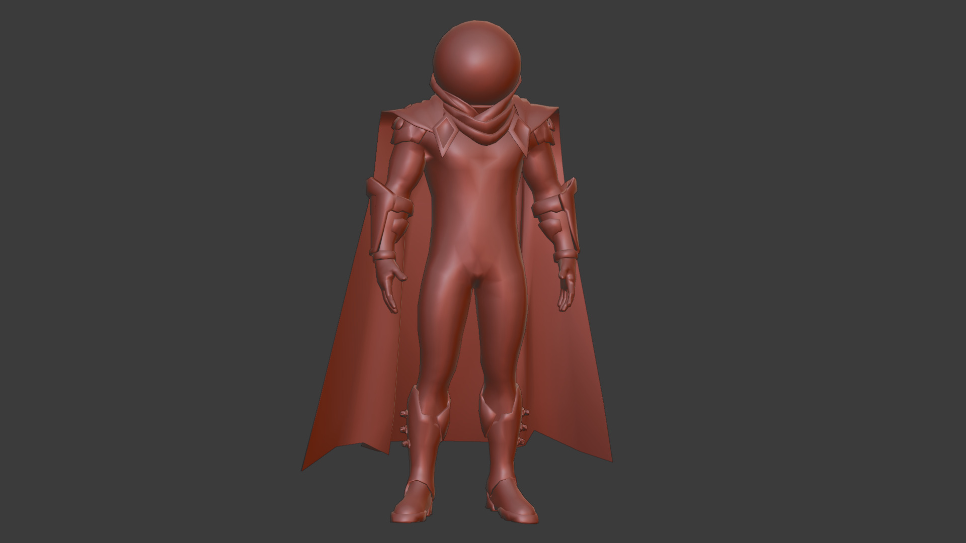 Mysterio 3D Model Rigged Game-Ready Character Low-poly 3D model_21