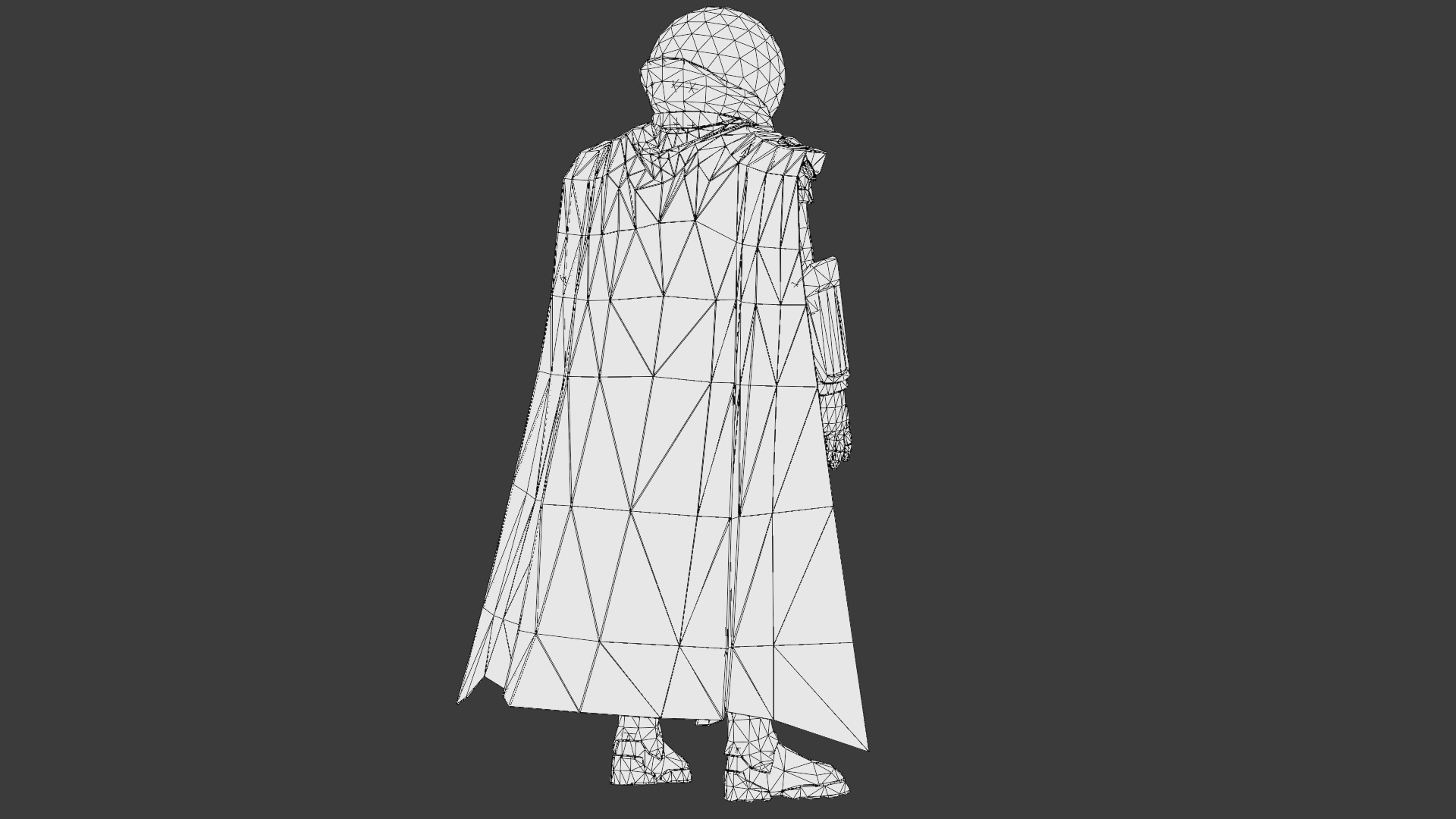 Mysterio 3D Model Rigged Game-Ready Character Low-poly 3D model_31
