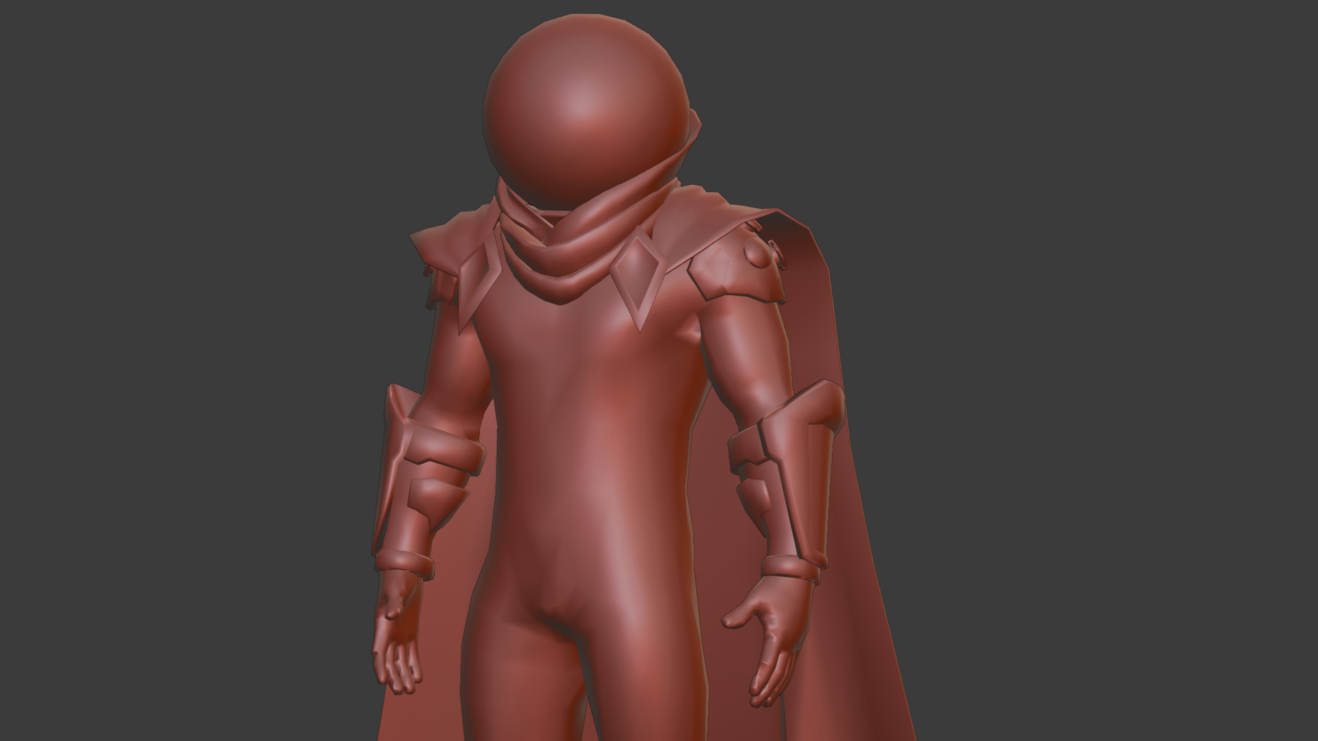 Mysterio 3D Model Rigged Game-Ready Character Low-poly 3D model_13