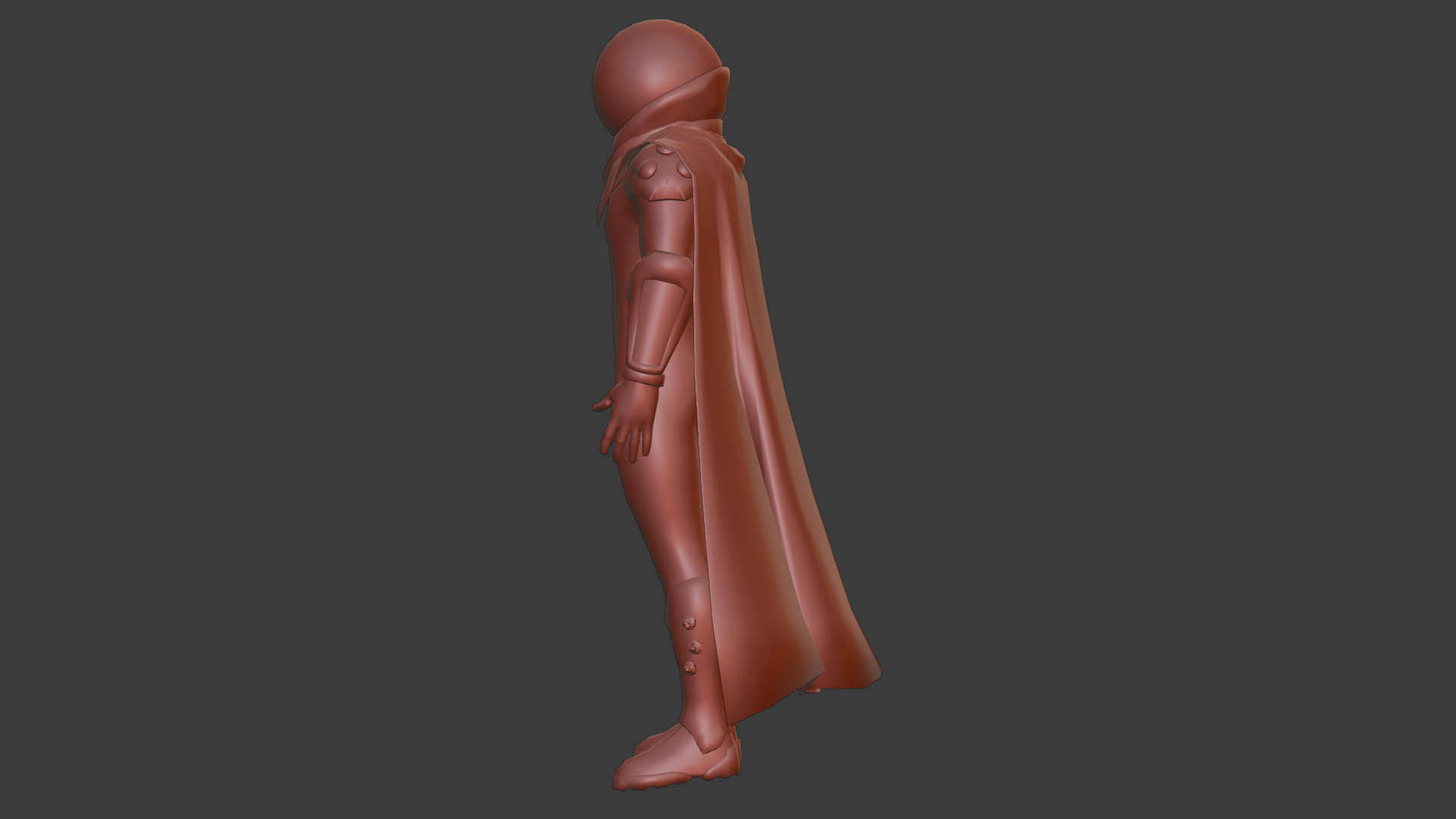 Mysterio 3D Model Rigged Game-Ready Character Low-poly 3D model_17