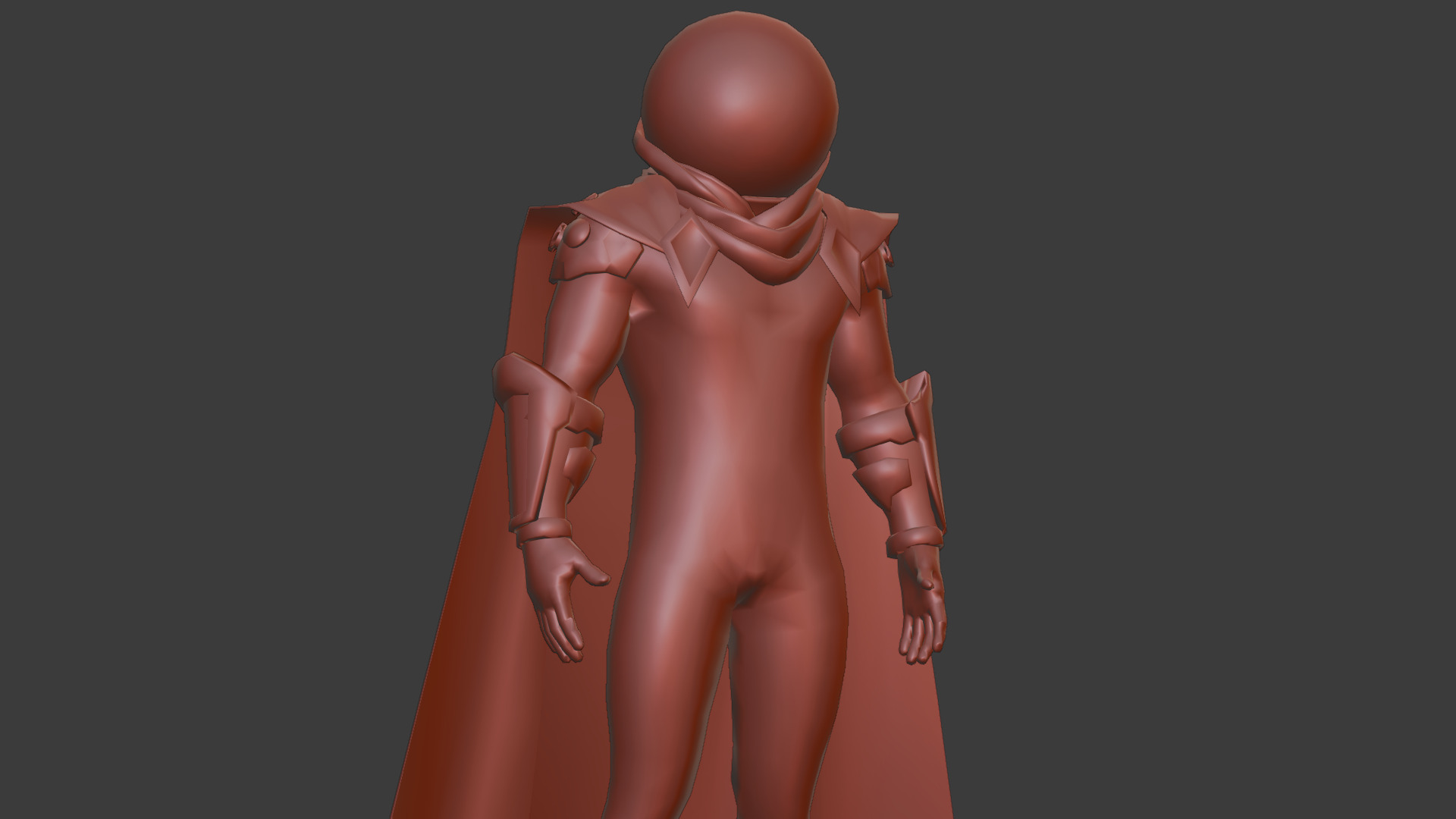 Mysterio 3D Model Rigged Game-Ready Character Low-poly 3D model_11