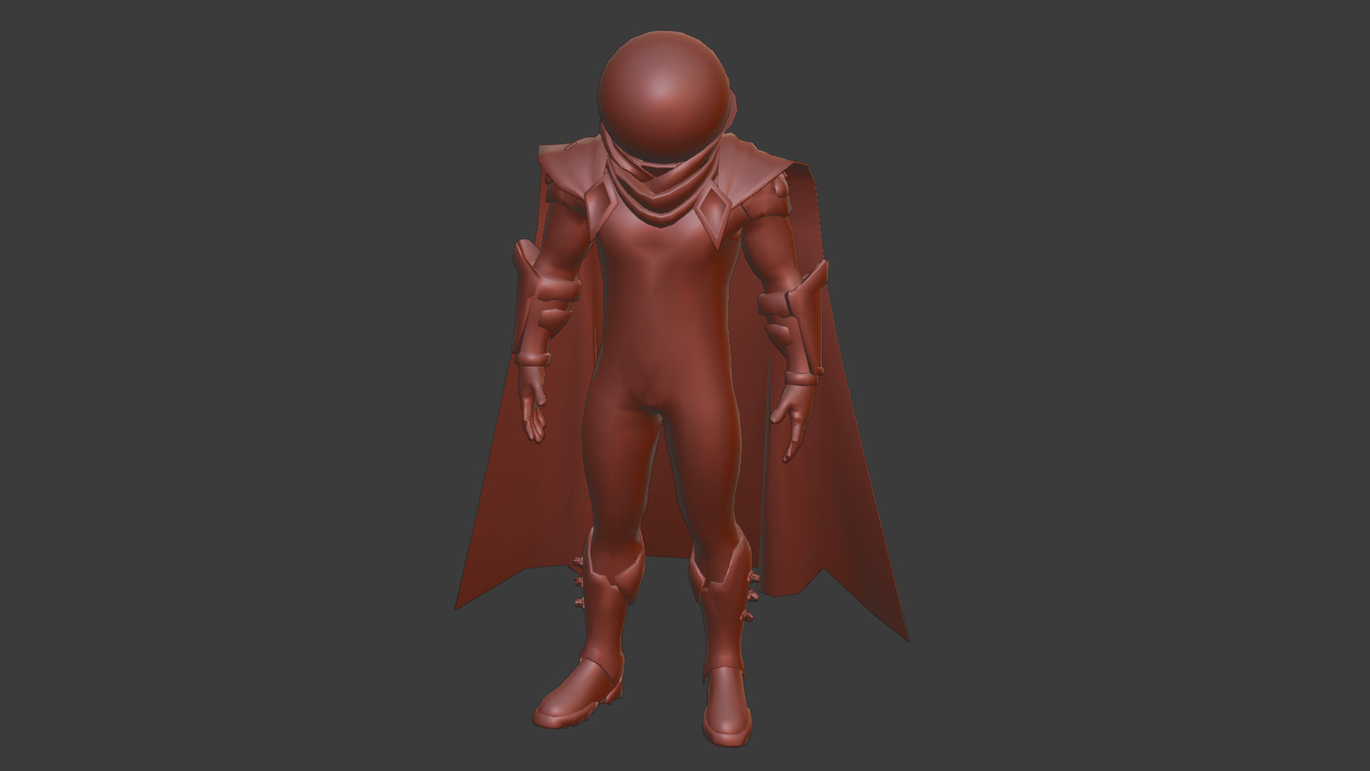 Mysterio 3D Model Rigged Game-Ready Character Low-poly 3D model_18