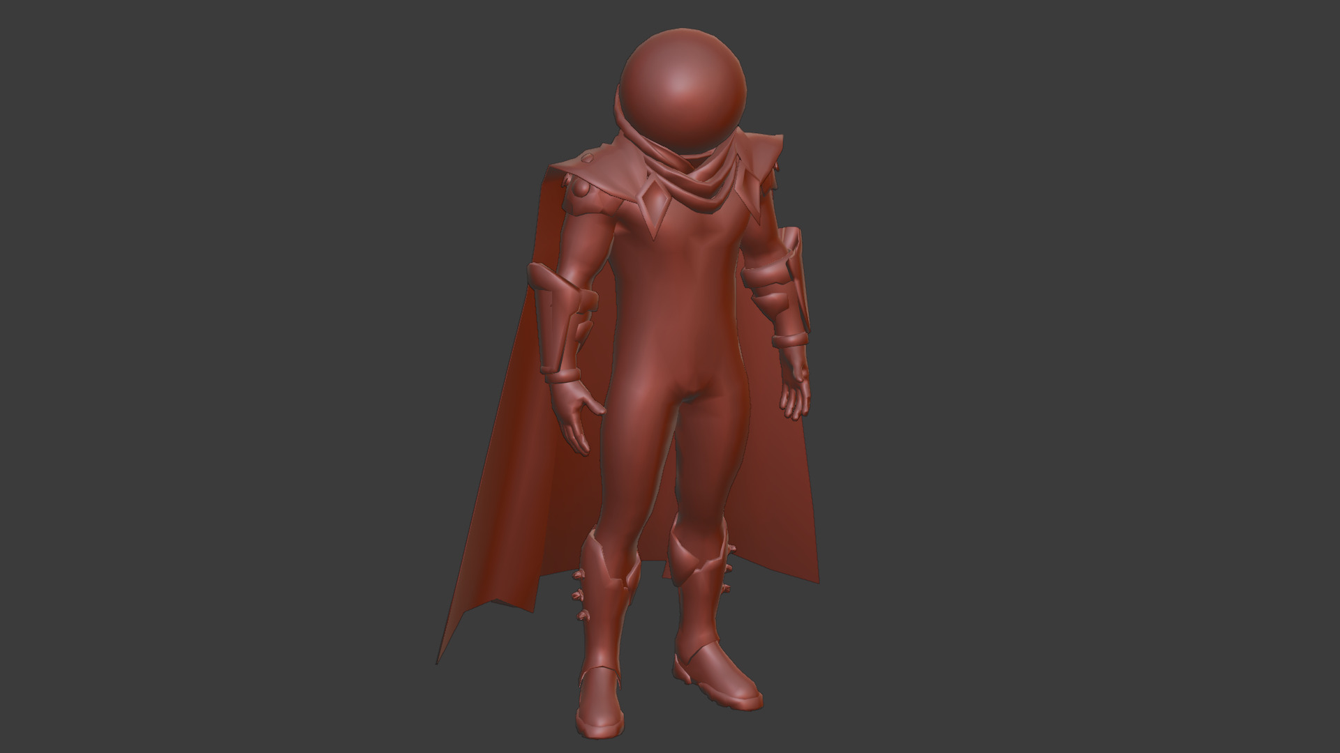 Mysterio 3D Model Rigged Game-Ready Character Low-poly 3D model_14