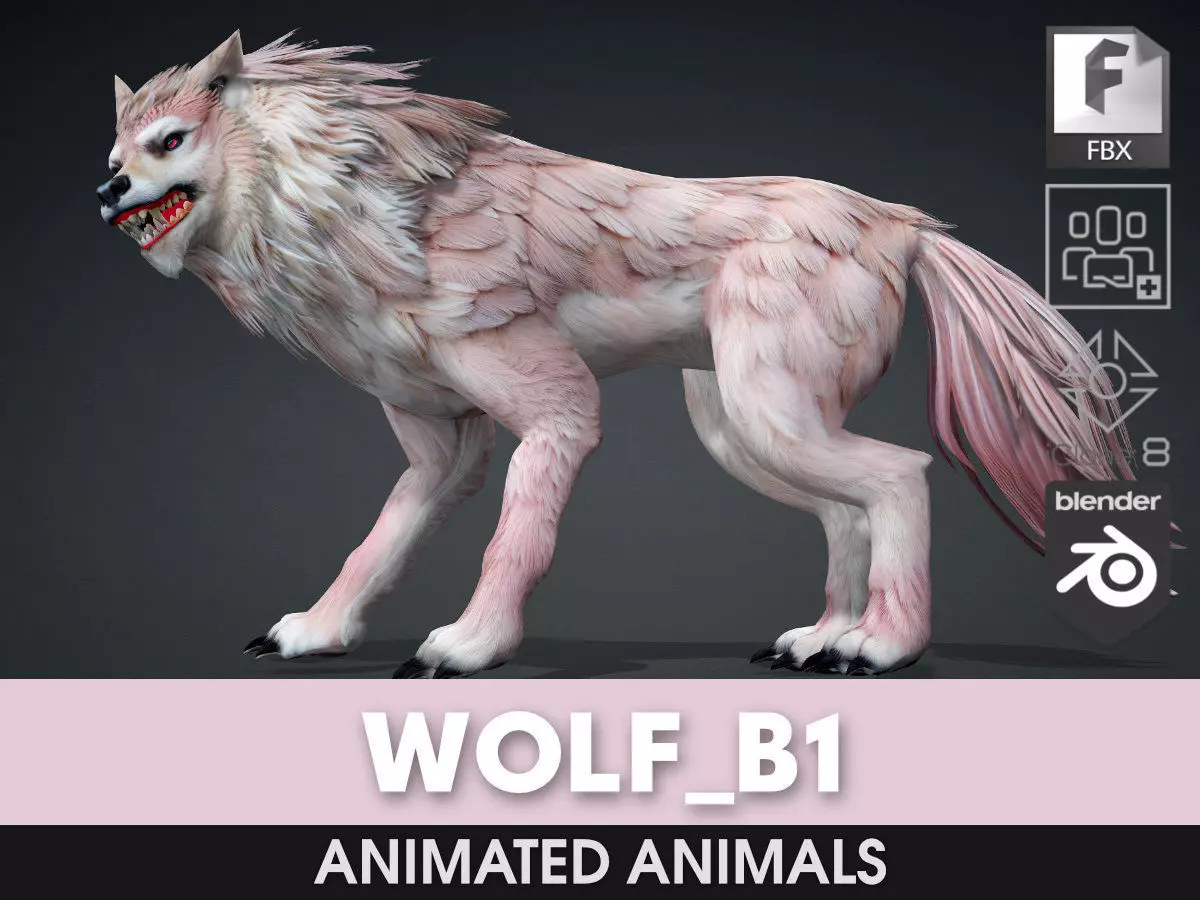 Wolf-B1 3D model_0