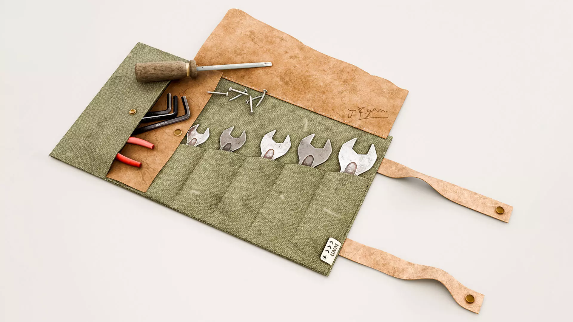 Tool Roll Free 3D model_0