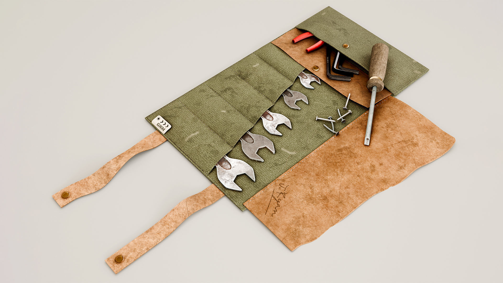 Tool Roll Free 3D model_2