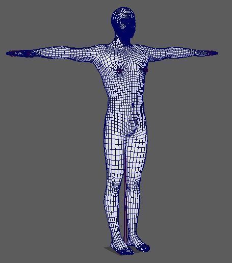 Aaron Paul Character Low-poly 3D model_28