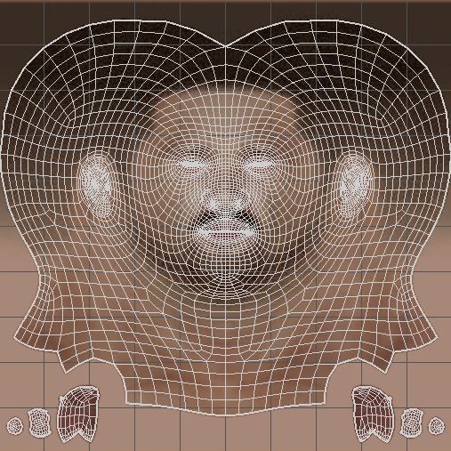 Aaron Paul Character Low-poly 3D model_29