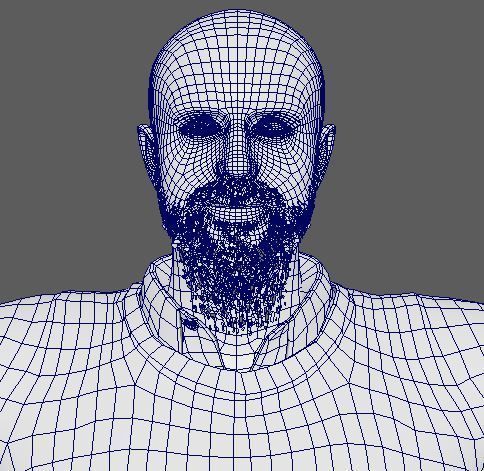 Aaron Paul Character Low-poly 3D model_19