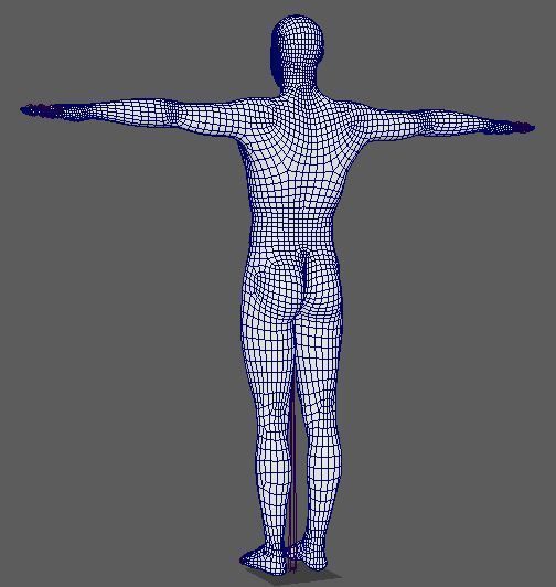 Aaron Paul Character Low-poly 3D model_27