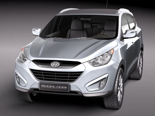 Hyundai Tucson 2011 3D model_1