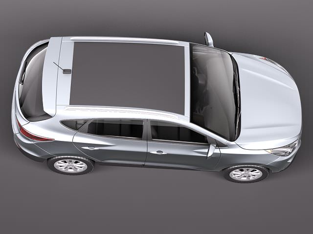 Hyundai Tucson 2011 3D model_7