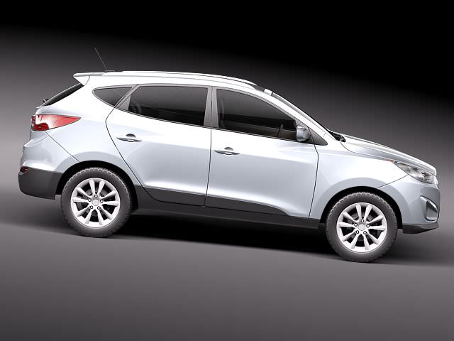 Hyundai Tucson 2011 3D model_6