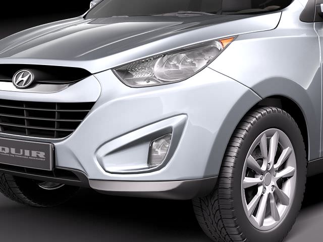 Hyundai Tucson 2011 3D model_2