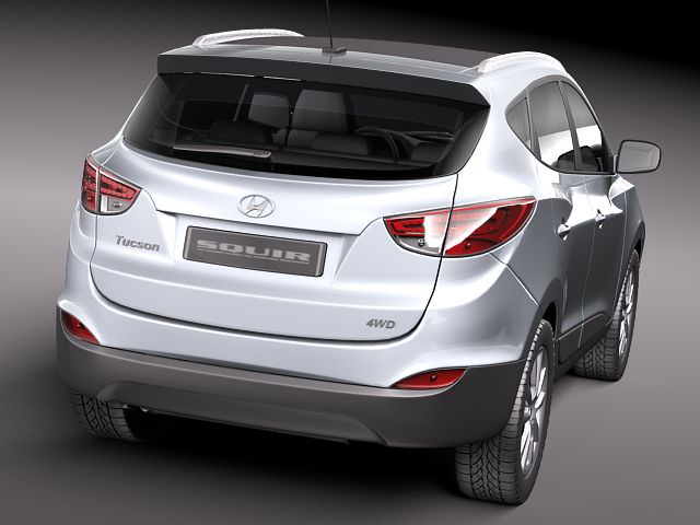 Hyundai Tucson 2011 3D model_5