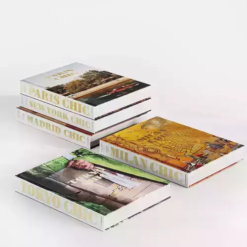Books Set Assouline Chic Series