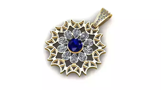 Glamira Tennis Catersedly Pendant 3D Printable Model