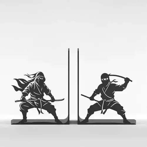Ninja Bookends