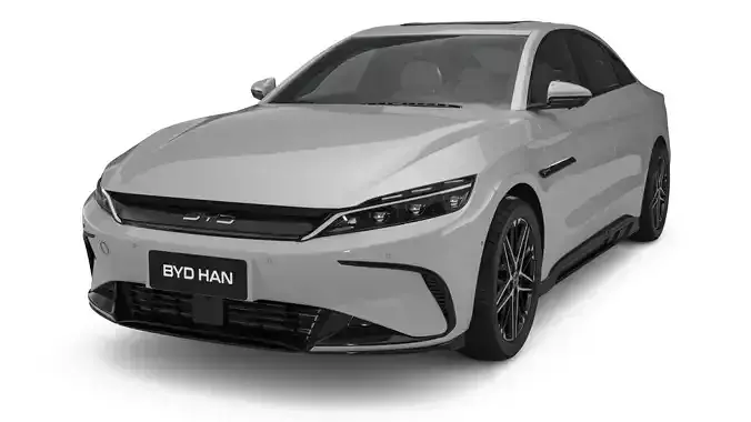 2025 BYD Han EV With Interior