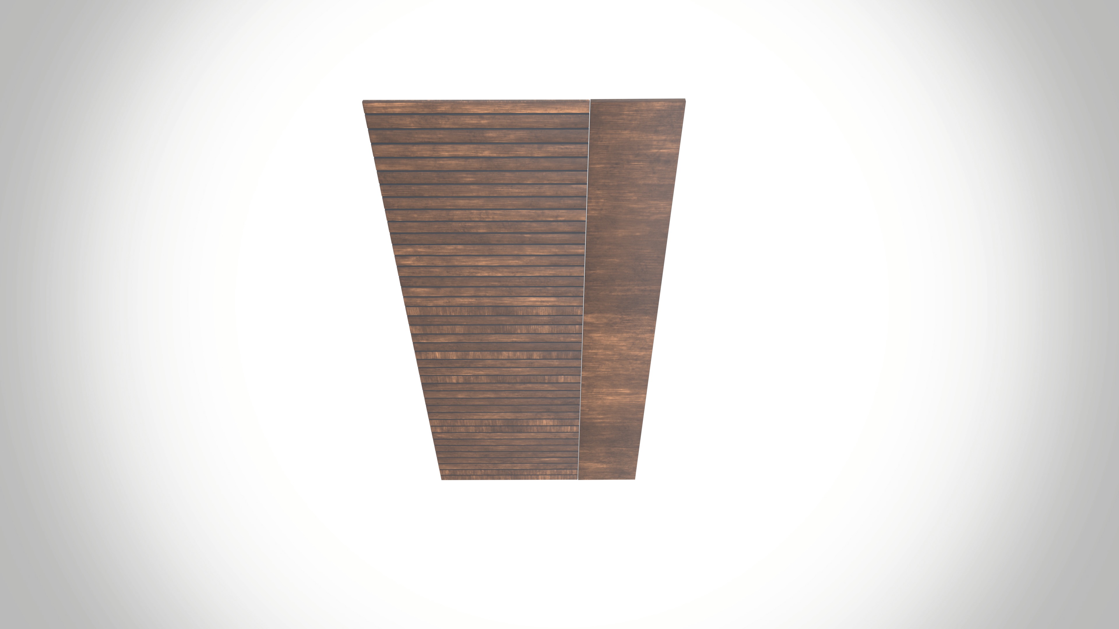 Door 1 Low-poly 3D model_4