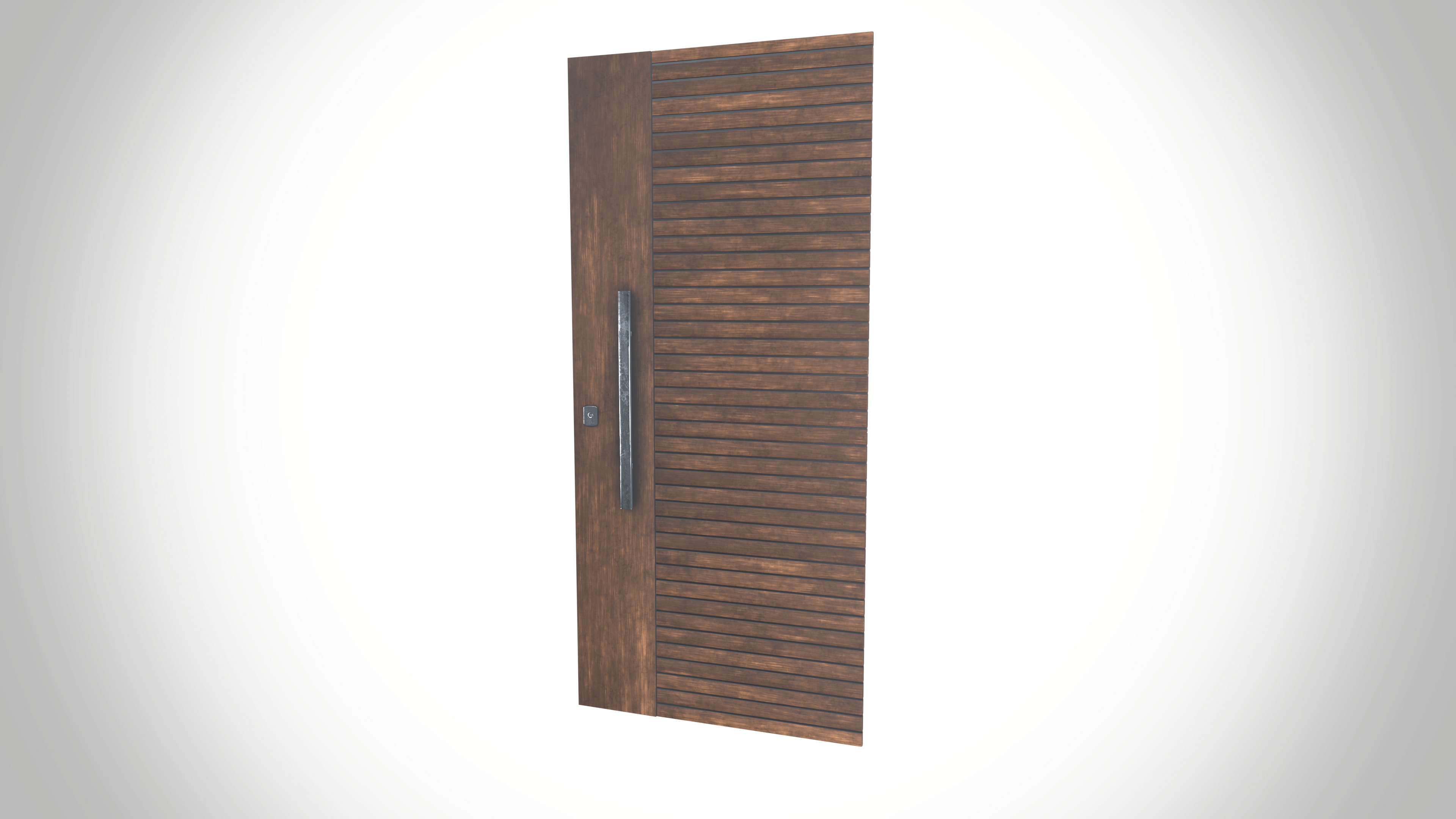 Door 1 Low-poly 3D model_8