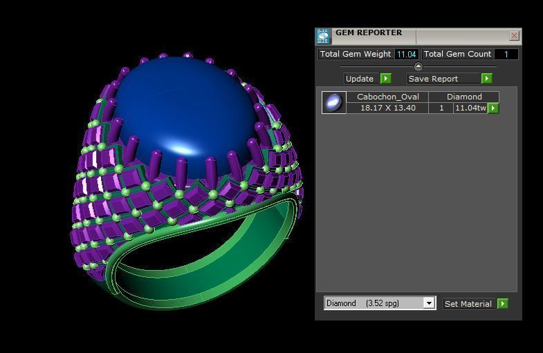 Rings 3D print model_3