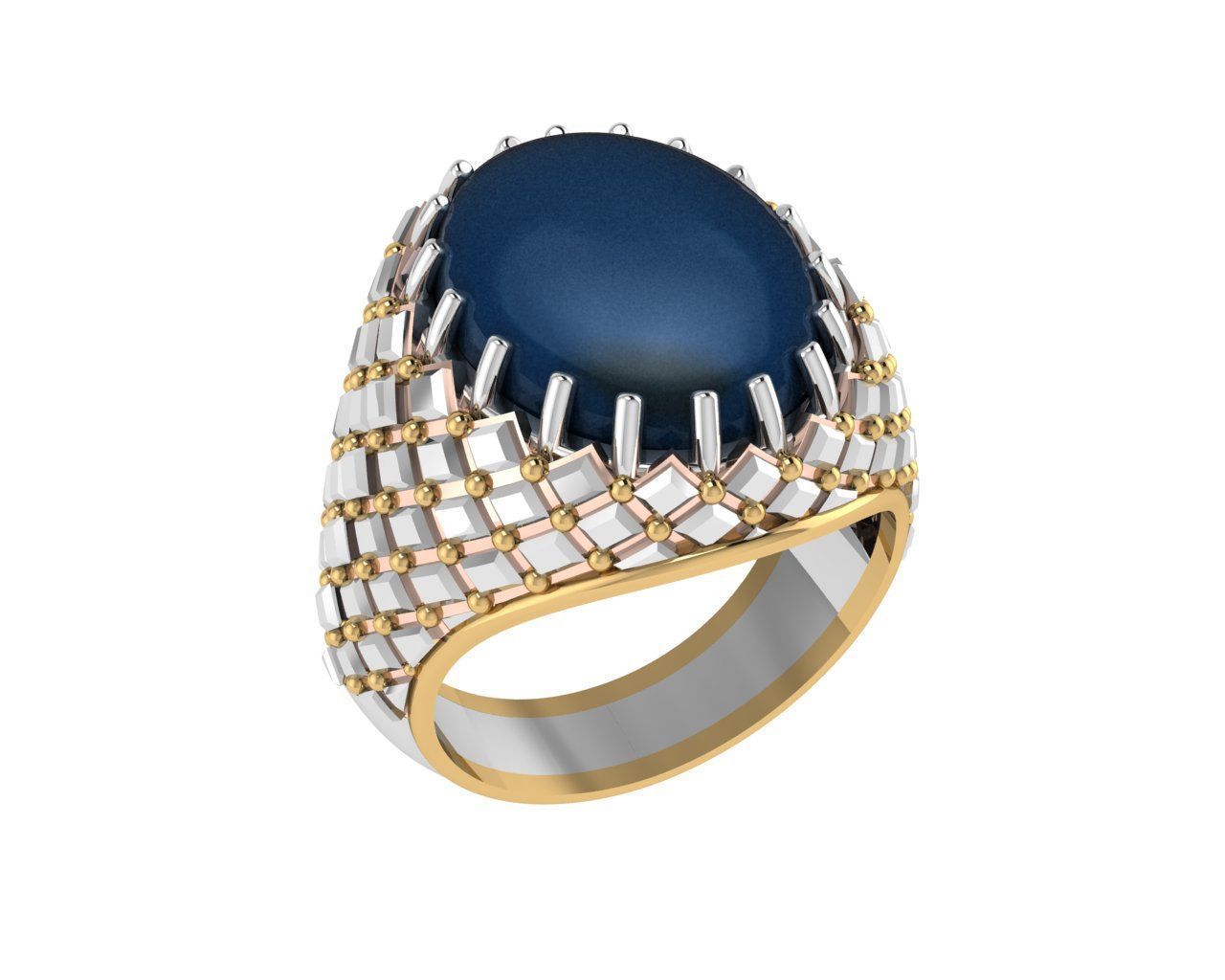 Rings 3D print model_1