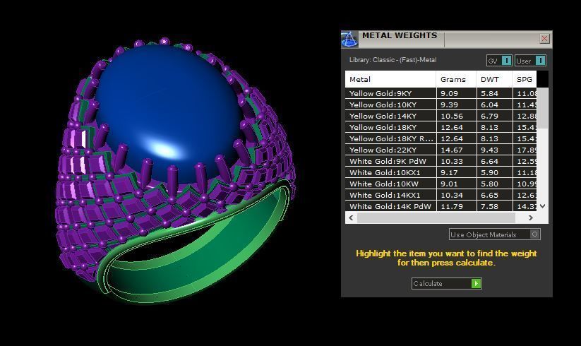 Rings 3D print model_4