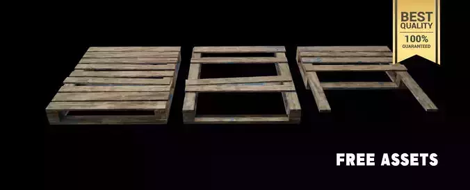 Free Wooden Pallets one full and two broken