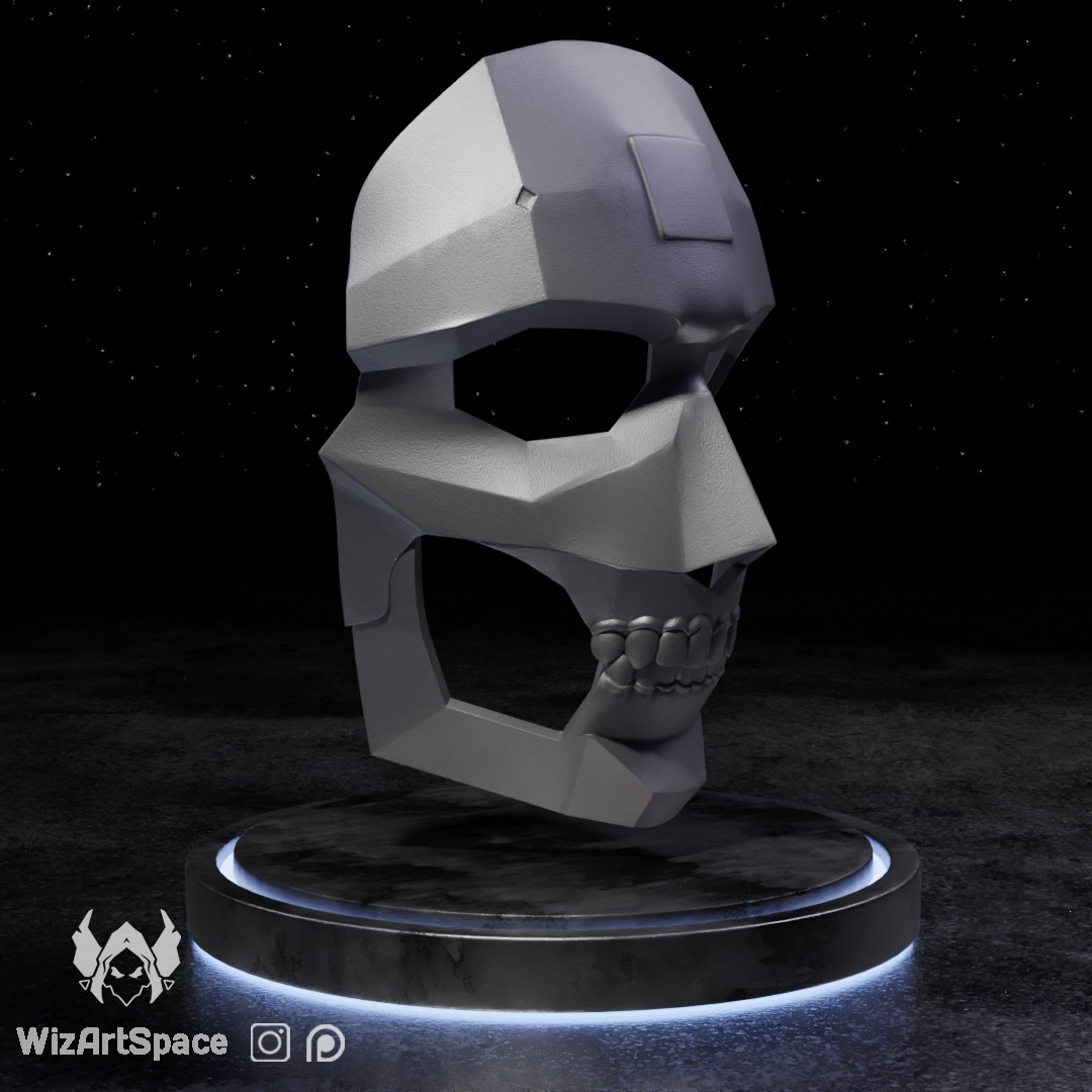 Cursed Mask Undesired Immortal Adventurer 3D print model_2