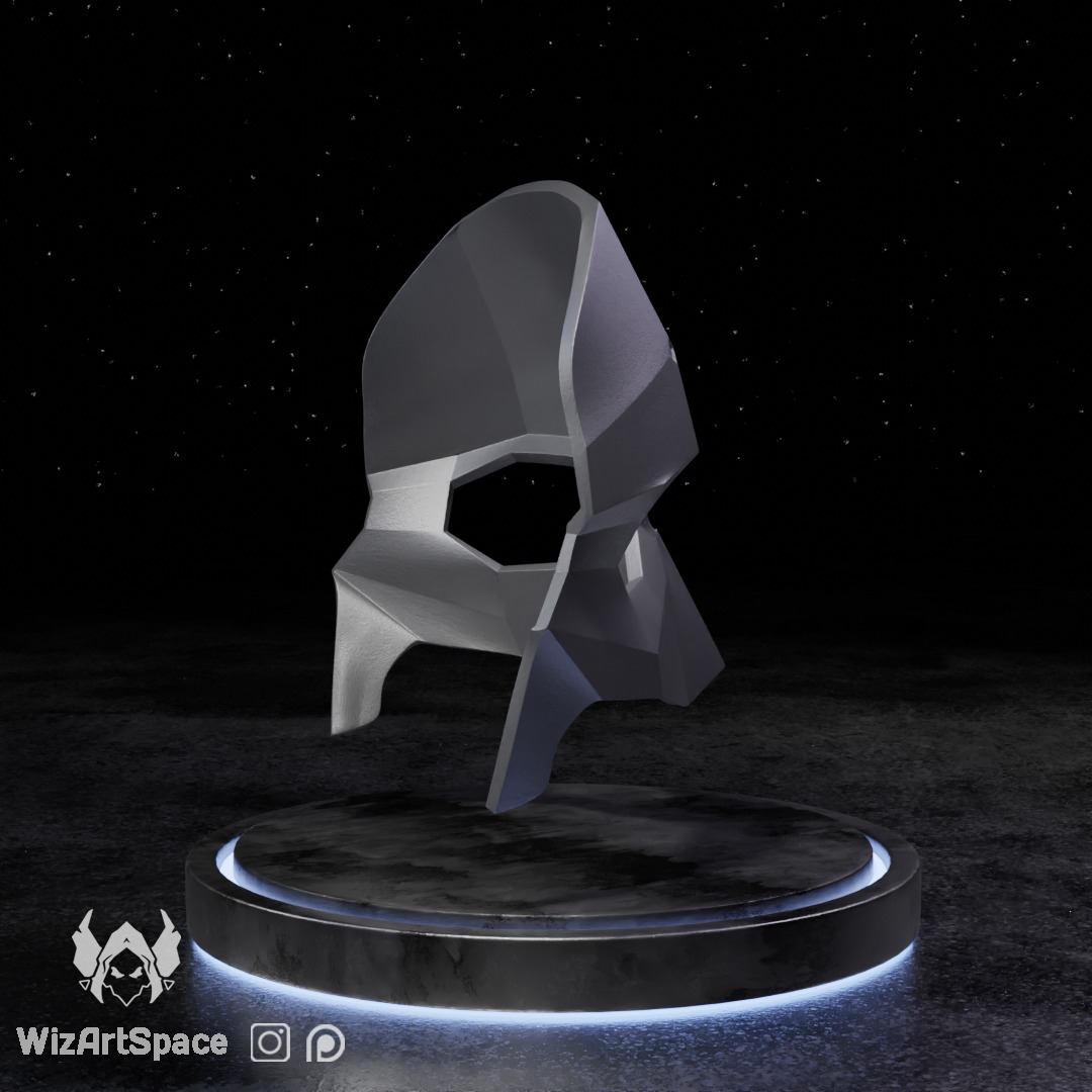 Cursed Mask Undesired Immortal Adventurer 3D print model_5