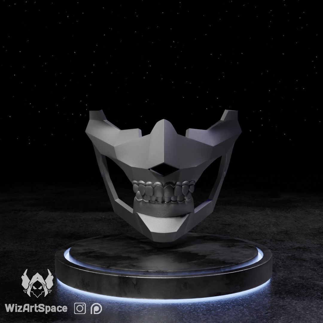 Cursed Mask Undesired Immortal Adventurer 3D print model_6