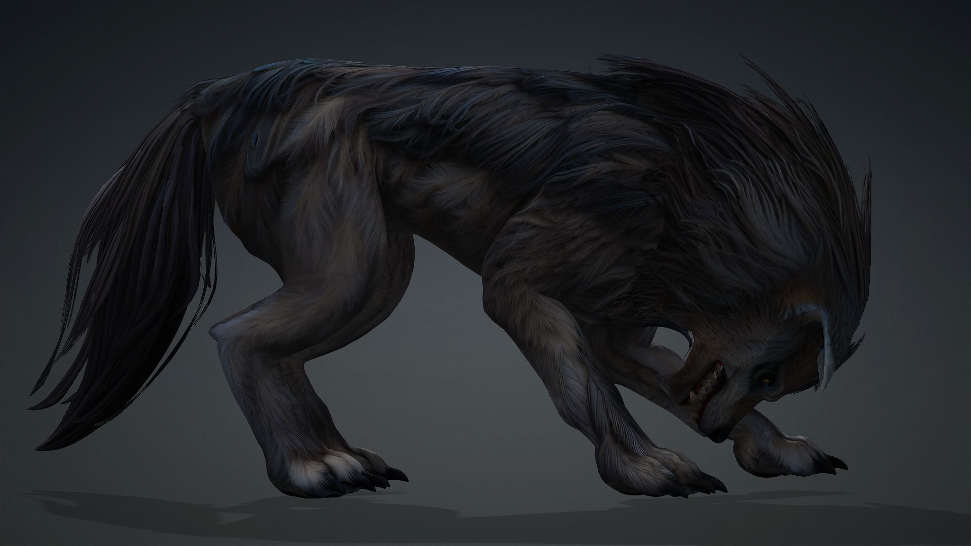 Wolf-B5 Low-poly 3D model_18