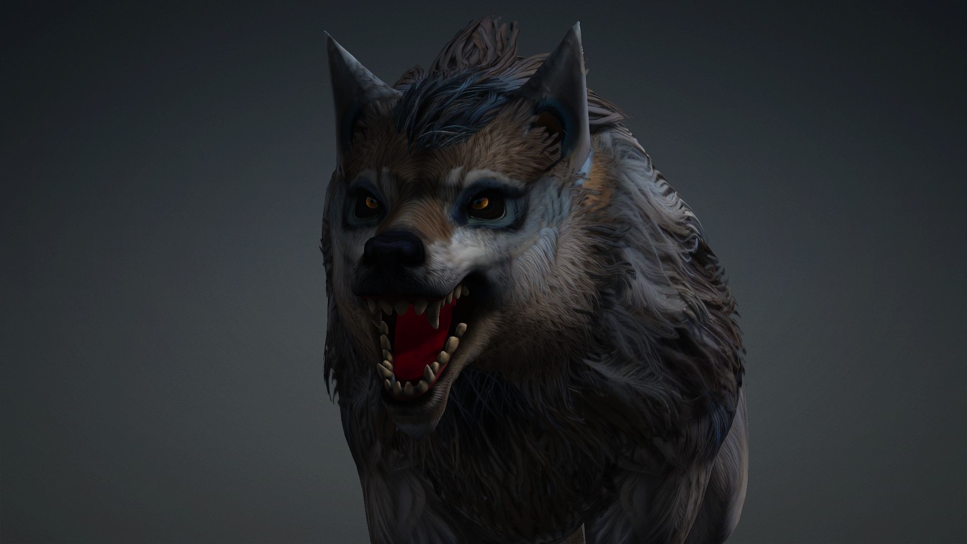 Wolf-B5 Low-poly 3D model_13