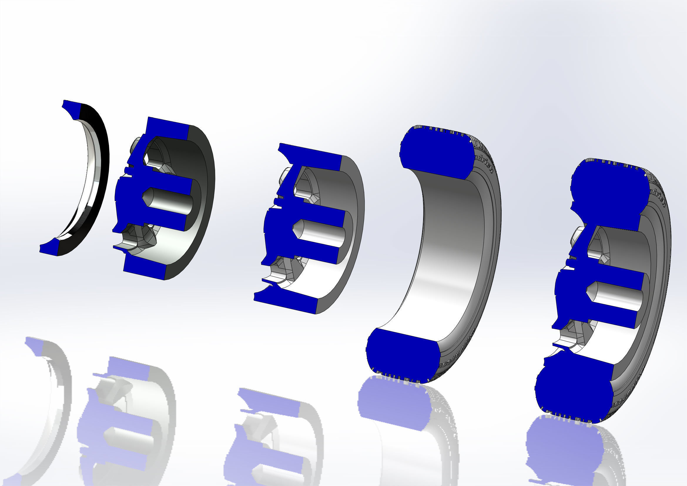Wheels Kelsey-Hayes W23 recall for scale model 3D print model_12