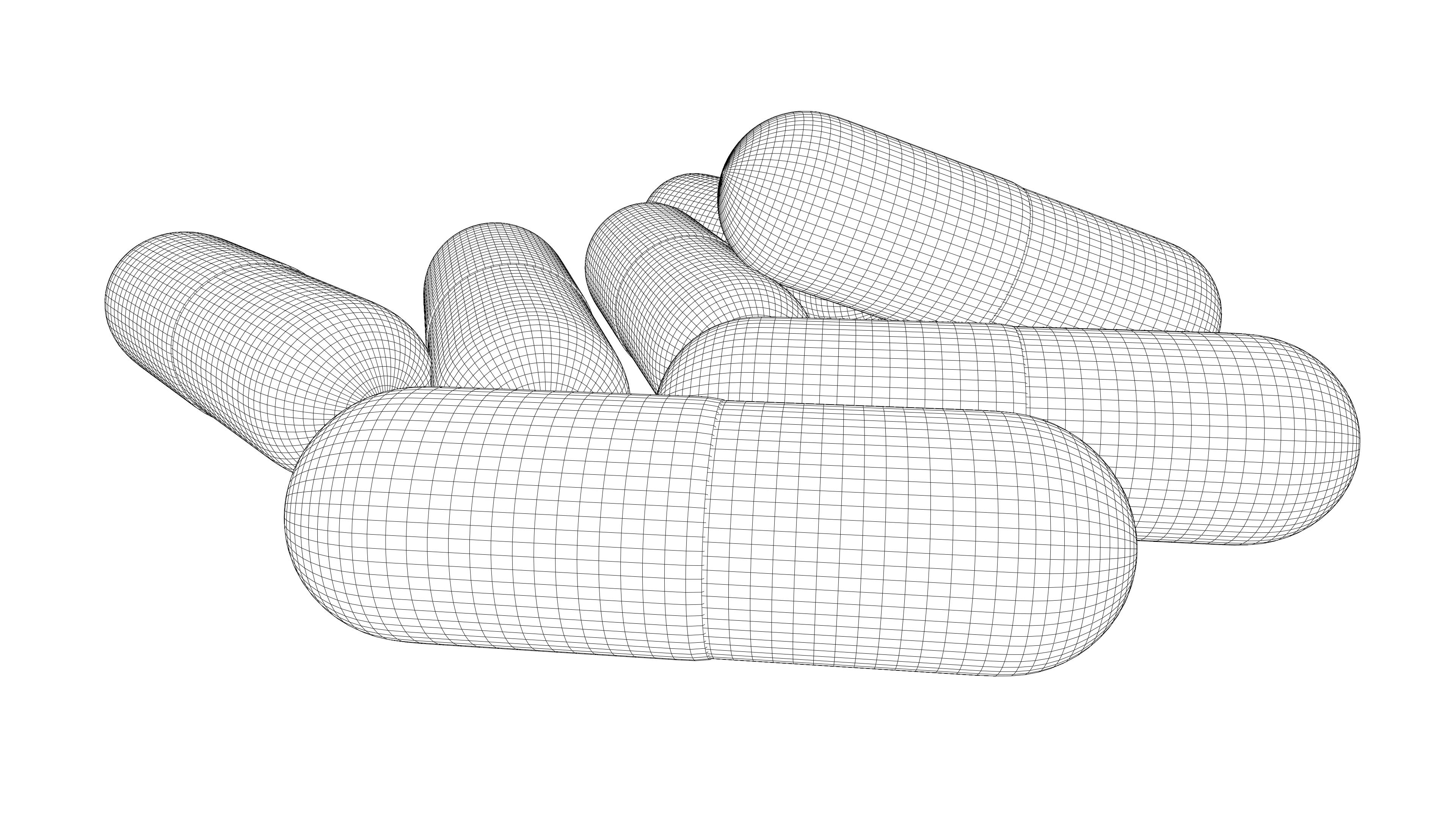 The Pills Green and White Color 3D model_8